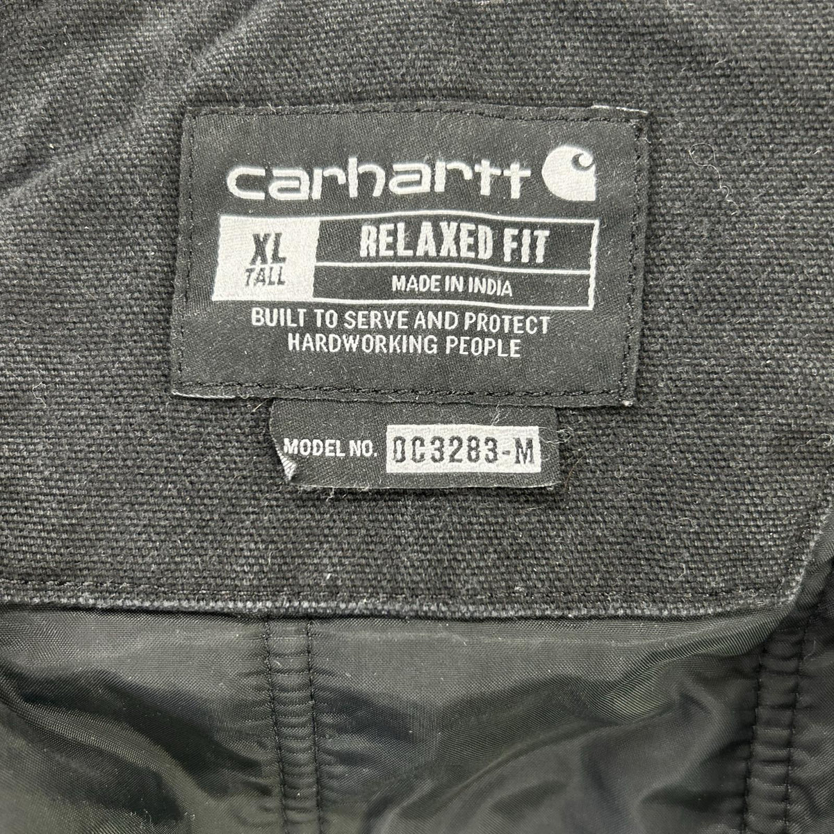 carhartt Carhartt 103283 Black Traditional Duck Work Jacket Jacket