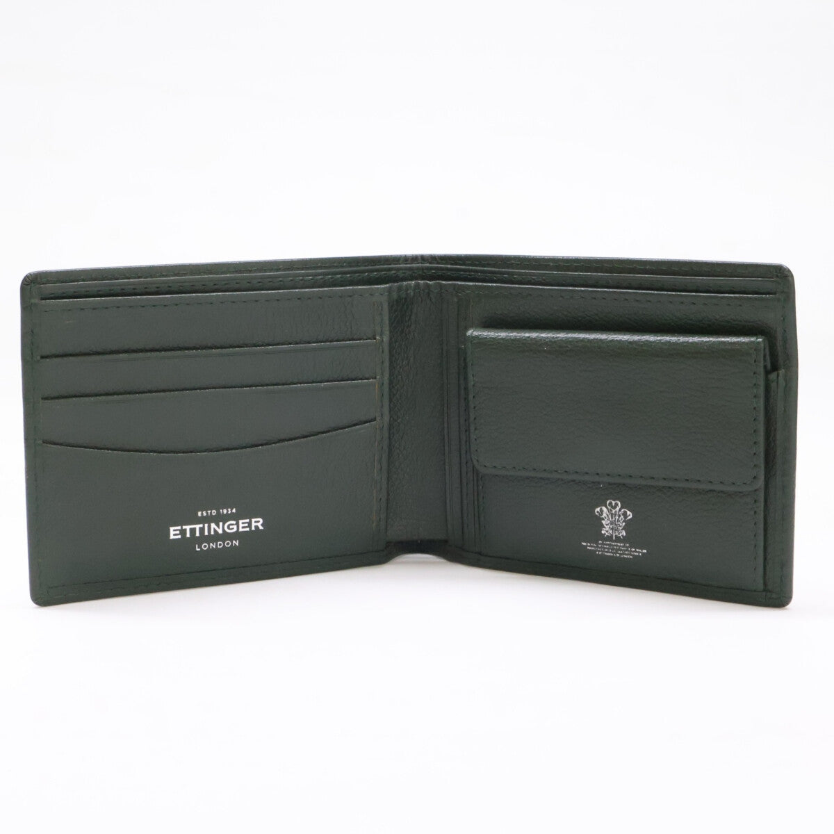 ETTINGER エッティンガー CP141JS CAPRA COLLECTION BILLFOLD3C/C&COIN PURSE カプラコレクション 小銭入れ付き二つ折り財布 二つ折り財布（小銭入れあり）