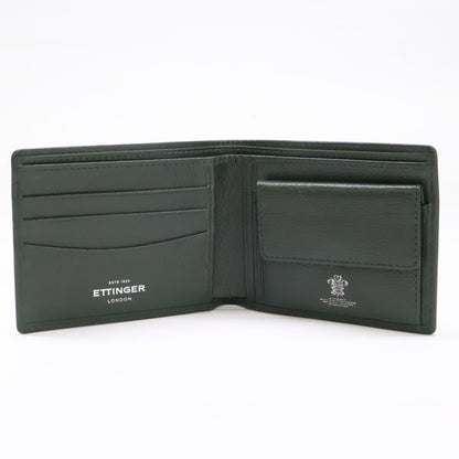 ETTINGER エッティンガー CP141JS CAPRA COLLECTION BILLFOLD3C/C&COIN PURSE カプラコレクション 小銭入れ付き二つ折り財布 二つ折り財布（小銭入れあり）