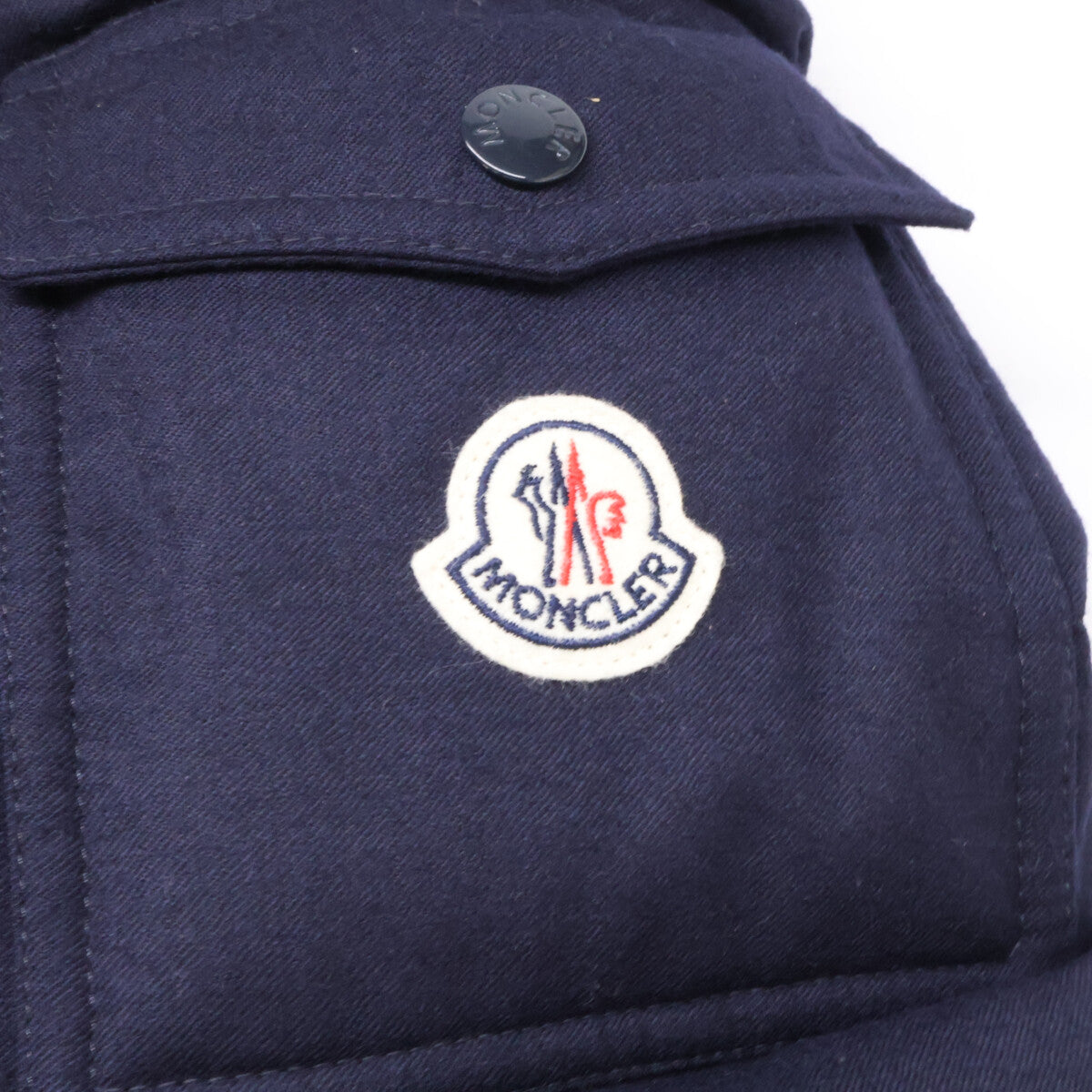 MONCLER モンクレール MONTGENEVRE モンジュネーブル ウール フード付ダウンジャケット ジャケット