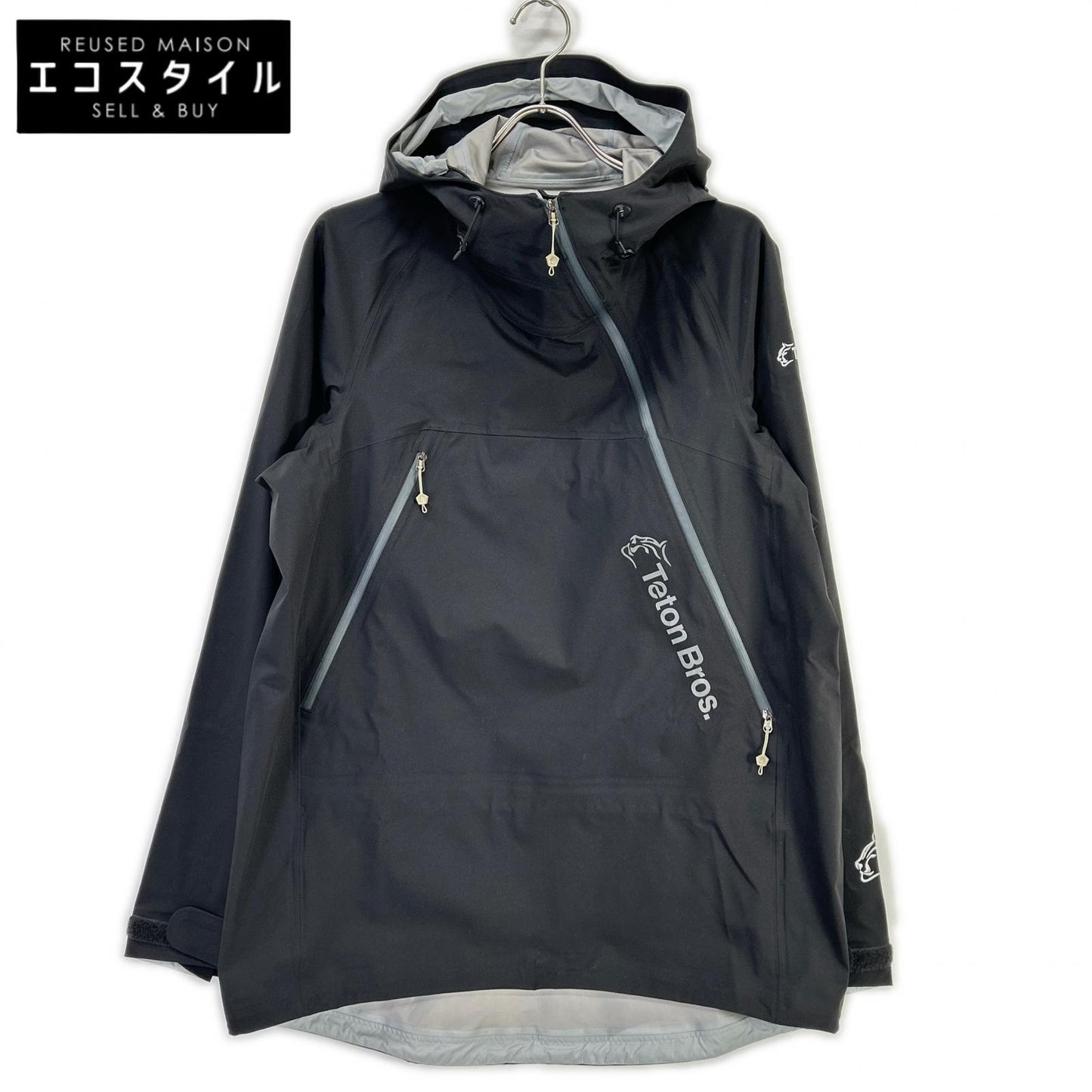 TETON-BROS ティートンブロス 24年製 TB243-10M ブラック シェル ツルギジャケット ジャケット