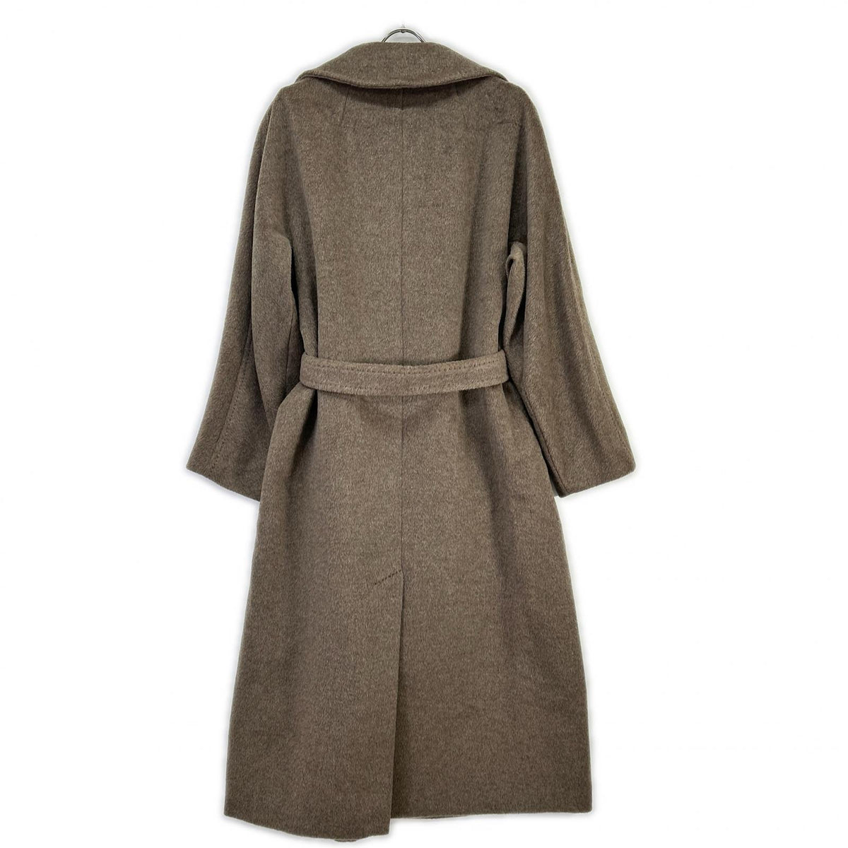 Max MaraWEEKEND Max Mara Weekend 2425016026 Gray Alpaca Mohair TEMPERA Long Gown Coat Coat