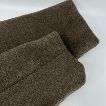 Max MaraWEEKEND Max Mara Weekend 2425016026 Gray Alpaca Mohair TEMPERA Long Gown Coat Coat