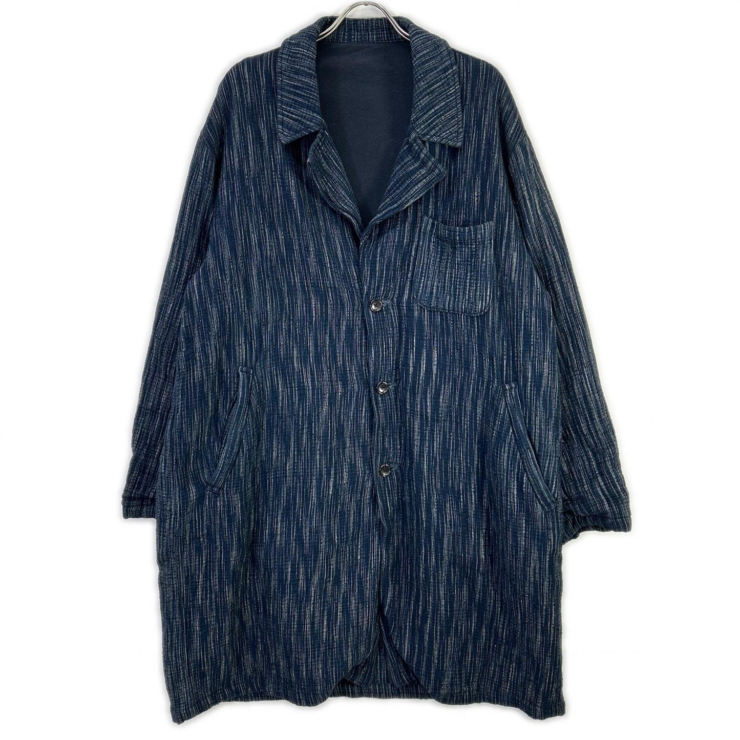 Porter Classic ポータークラシック インディゴ コットン 10周年記念限定 絣 KASURI COAT カスリコート コート
