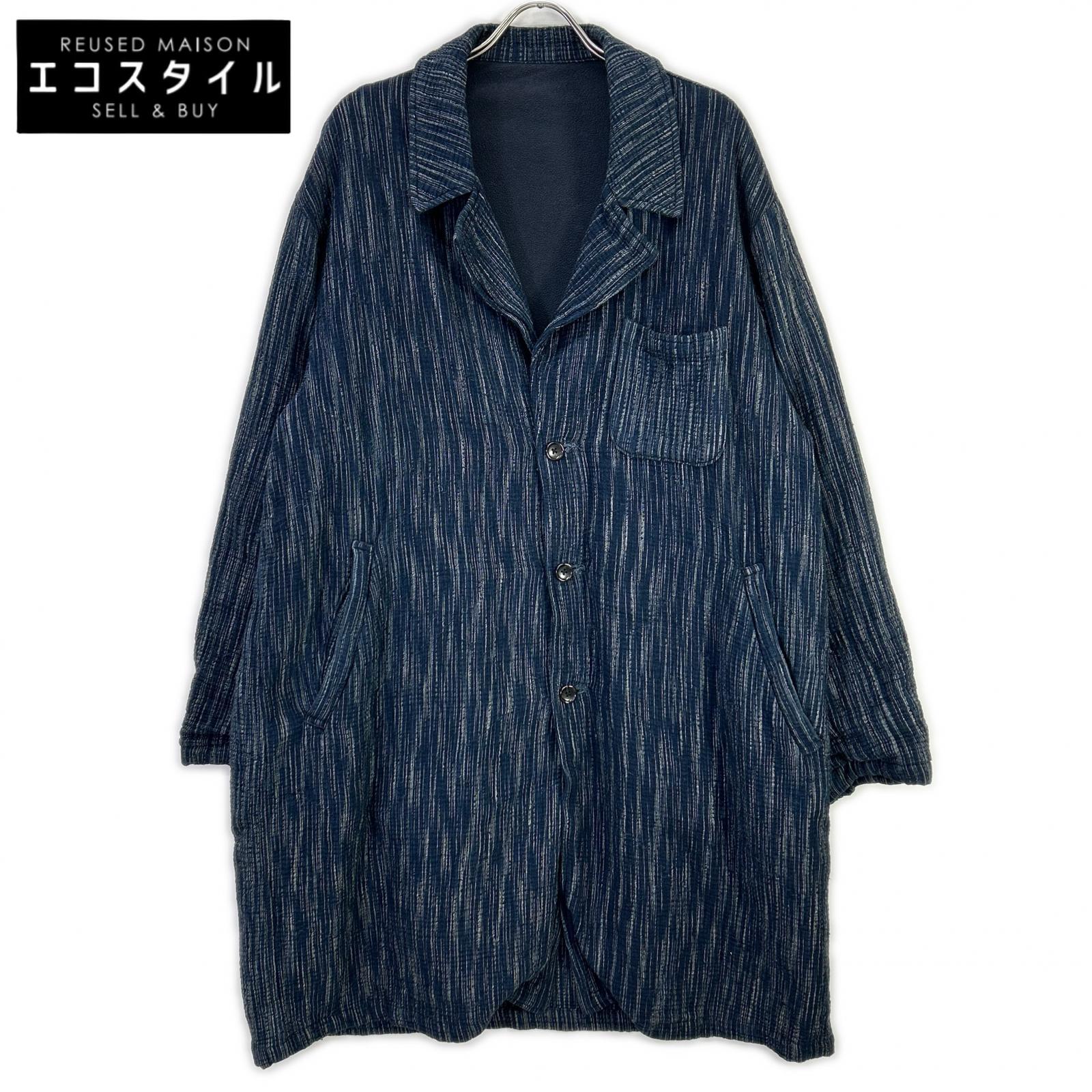 Porter Classic ポータークラシック インディゴ コットン 10周年記念限定 絣 KASURI COAT カスリコート コート