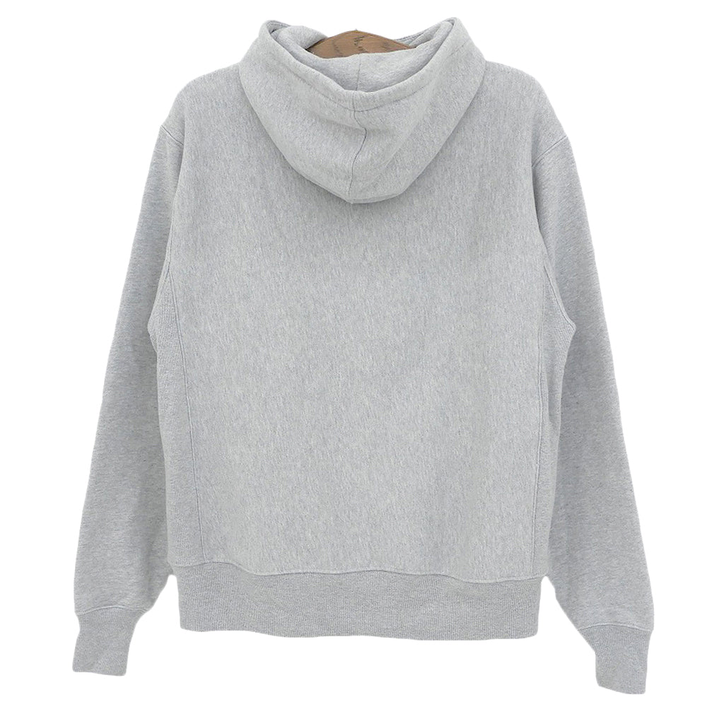Champion チャンピオン 青タグ復刻 リバースウィーブ スナップボタン フーディー プルオーバー トップス メンズ グレー M トップス