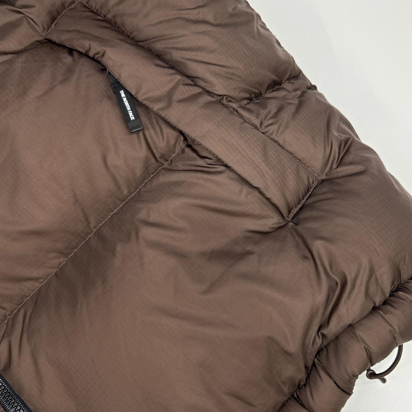 THE NORTH FACE ノースフェイス ブラック×ブラウン NOVELTY NUPTSE AIR RDS DOWN VEST ベスト