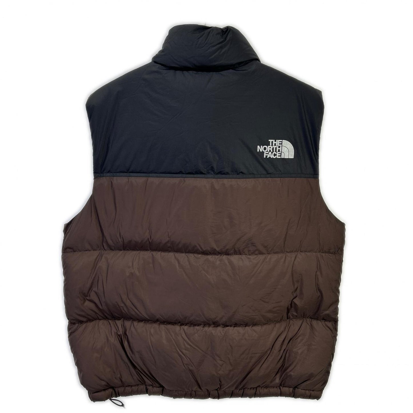 THE NORTH FACE ノースフェイス ブラック×ブラウン NOVELTY NUPTSE AIR RDS DOWN VEST ベスト