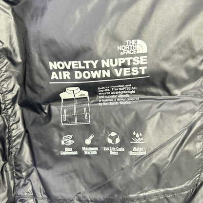 THE NORTH FACE ノースフェイス ブラック×ブラウン NOVELTY NUPTSE AIR RDS DOWN VEST ベスト