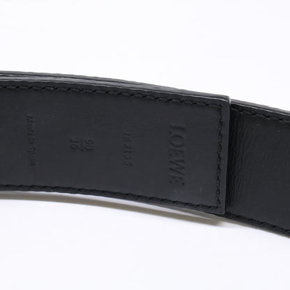 LOEWE ロエベ 182135 リバーシブル アナグラム スムースカーフ&ソフトグレインカーフ ベルト