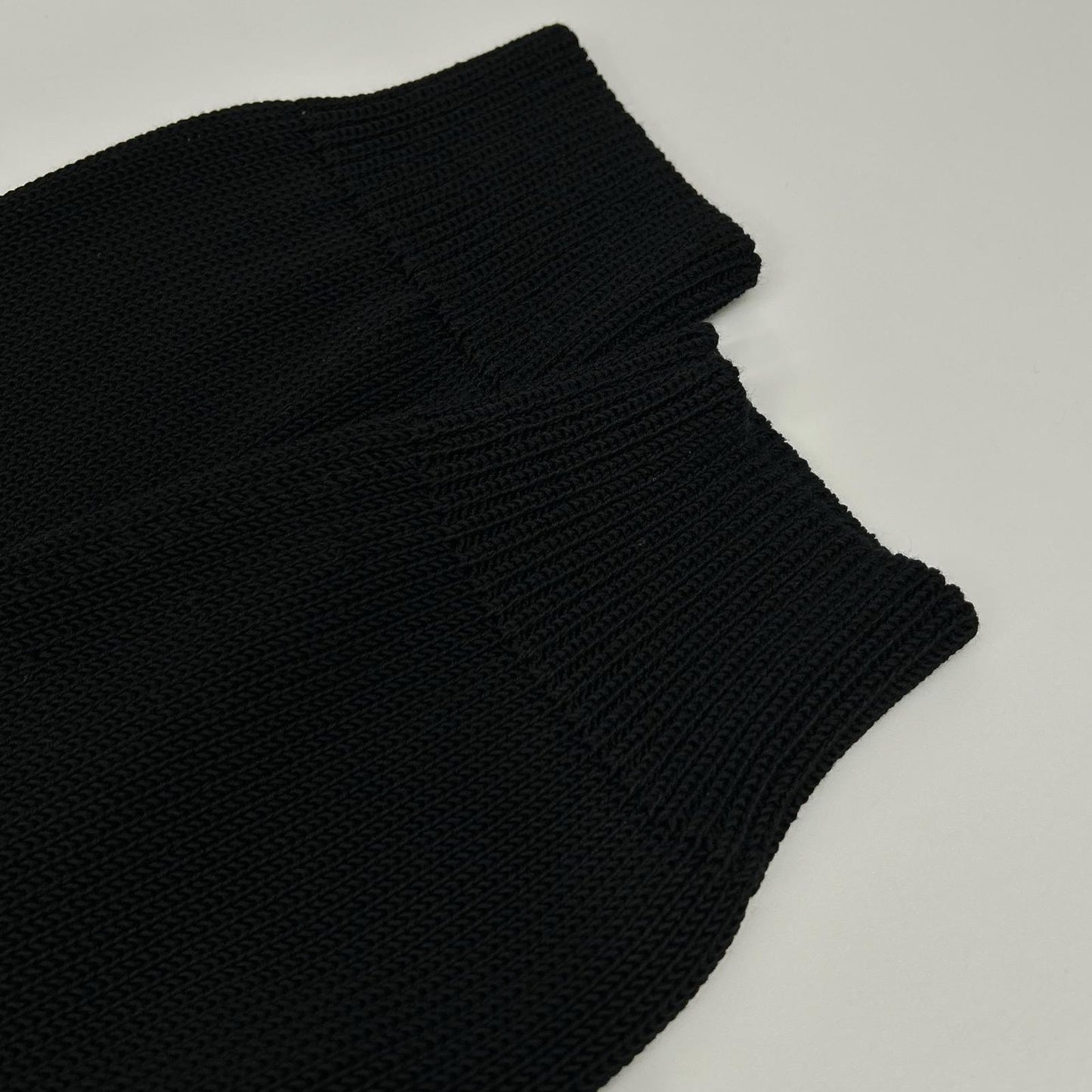 SalvatoreFerragamo サルバトーレフェラガモ 122377 775740 24SS ブラック コットン long-sleeve polo shirt プルオーバーニットポロシャツ トップス