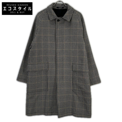TAGLIATORE タリアトーレ LOYD/S ST ベージュ ハウンドトゥース ウール LOYD バルカラーコート コート
