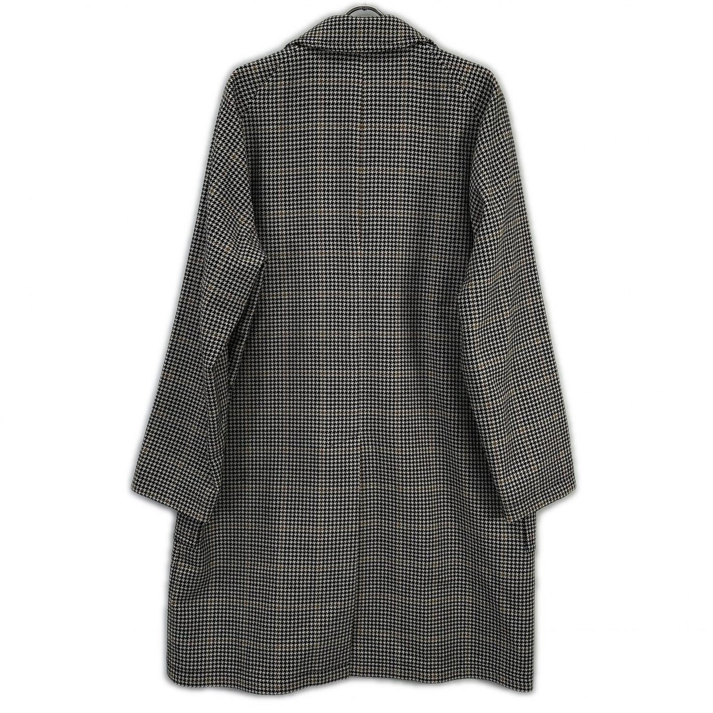 TAGLIATORE タリアトーレ LOYD/S ST ベージュ ハウンドトゥース ウール LOYD バルカラーコート コート