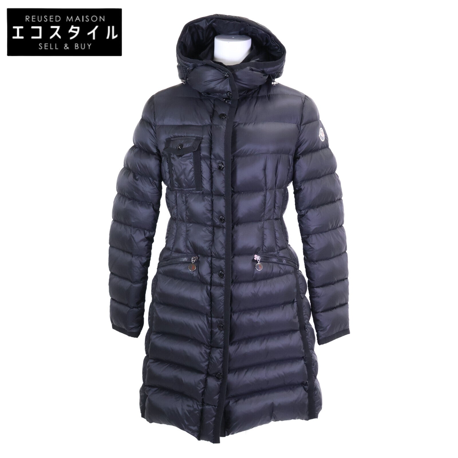 MONCLER モンクレール HERMINE エルミンヌ フーデットダウン コート