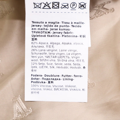 Max Mara Excellent Condition Domestic Authorized 473608236 Wool-Blend Alpaca Teddy Bear Cape Poncho Coat