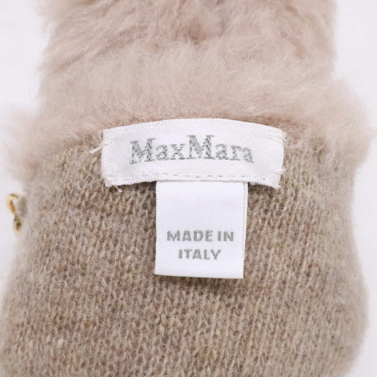 Max Mara マックスマーラ OMBRAT オブラート テディベア ミトン グローブ