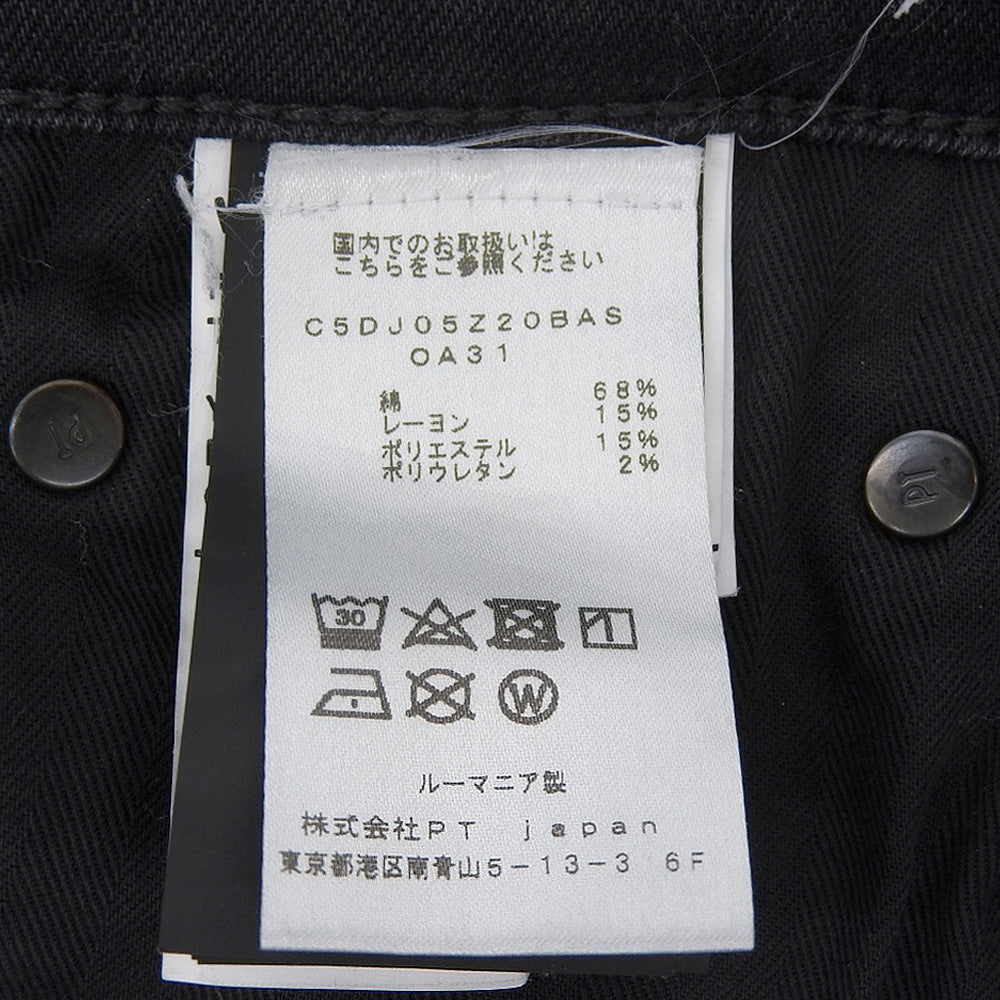 PT TORINO ピーティートリノ SWING デニムパンツ ボトムス メンズ ブラック 30 C5DJ05Z20BAS ボトムス