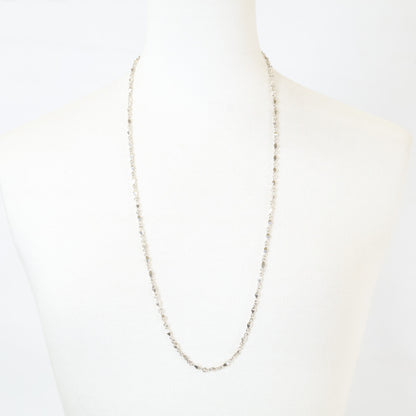 JustinDavis ジャスティンデイビス SNJ213 925 CURIO ダイヤカット タイニー チェーン ネックレス