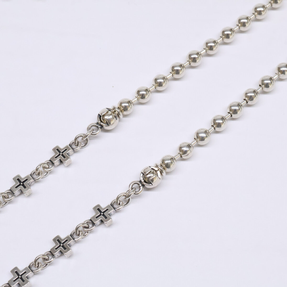 JustinDavis ジャスティンデイビス SNJ839 925 INFINITE CROSS クロス/ボール チェーン ネックレス