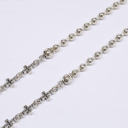 JustinDavis ジャスティンデイビス SNJ839 925 INFINITE CROSS クロス/ボール チェーン ネックレス