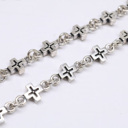 JustinDavis ジャスティンデイビス SNJ839 925 INFINITE CROSS クロス/ボール チェーン ネックレス