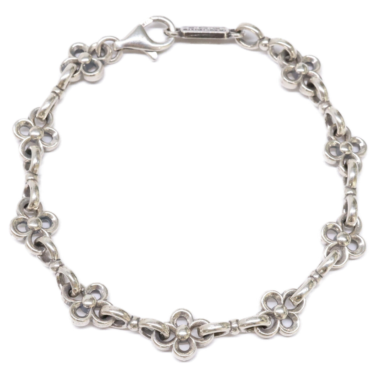 Gerochristo ジェロクリスト 6633 925 Flower Chain Bracelet フラワーチェーン ブレスレット