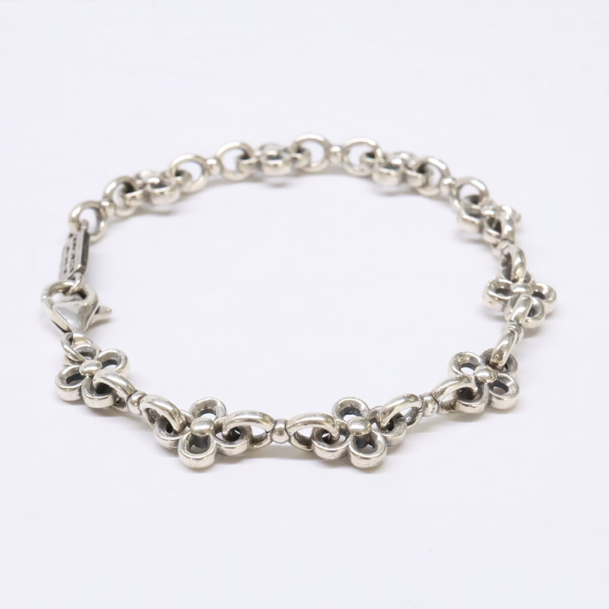 Gerochristo ジェロクリスト 6633 925 Flower Chain Bracelet フラワーチェーン ブレスレット