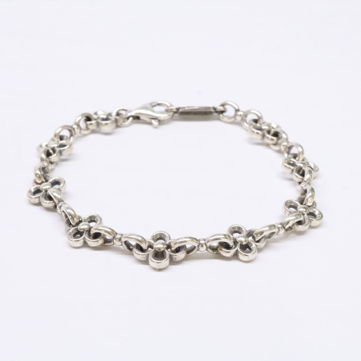 Gerochristo ジェロクリスト 6633 925 Flower Chain Bracelet フラワーチェーン ブレスレット
