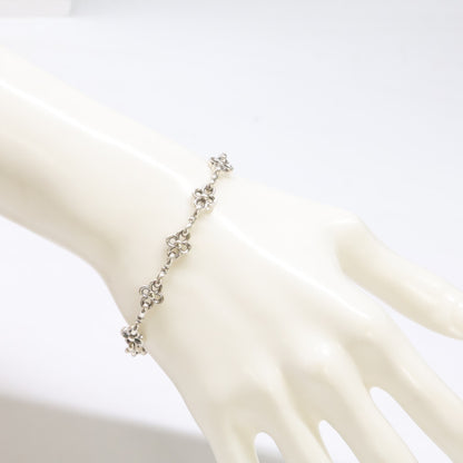 Gerochristo ジェロクリスト 6633 925 Flower Chain Bracelet フラワーチェーン ブレスレット