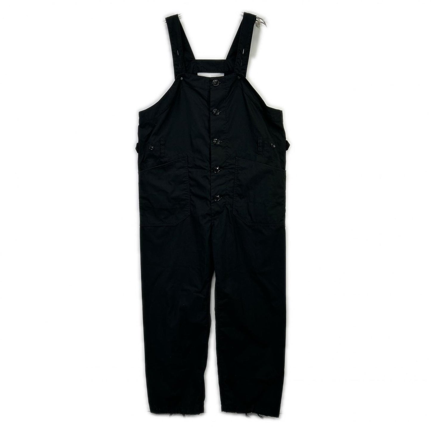 Engineered Garments エンジニアードガーメンツ ブラック PC Poplin サイドアジャスター オーバーオール オーバーオール オールインワン