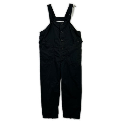 Engineered Garments エンジニアードガーメンツ ブラック PC Poplin サイドアジャスター オーバーオール オーバーオール オールインワン