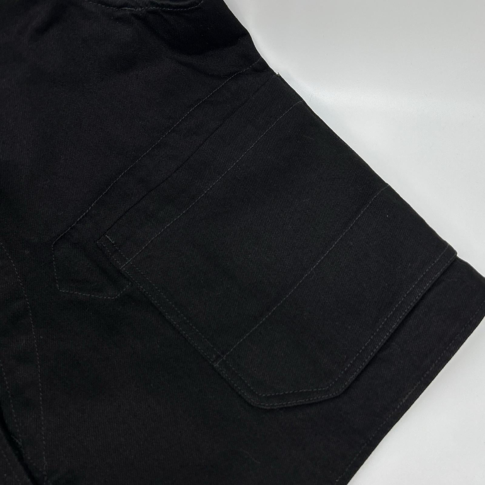 Engineered Garments エンジニアードガーメンツ ブラック Upland Vest Cotton Bull Denim ボトムス