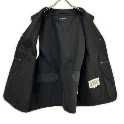 Engineered Garments エンジニアードガーメンツ ブラック Upland Vest Cotton Bull Denim ボトムス