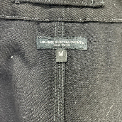 Engineered Garments エンジニアードガーメンツ ブラック Upland Vest Cotton Bull Denim ボトムス