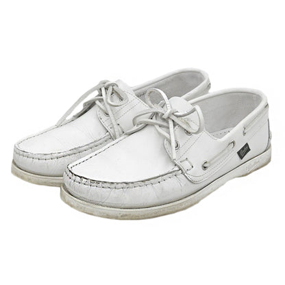 Paraboot パラブーツ パラブーツ バース デッキシューズ レディース 白 ホワイト 6 780021 シューズ