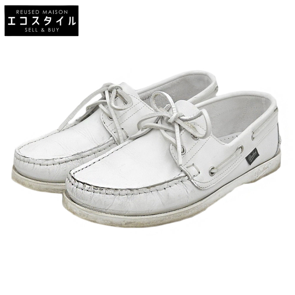 Paraboot パラブーツ パラブーツ バース デッキシューズ レディース 白 ホワイト 6 780021 シューズ