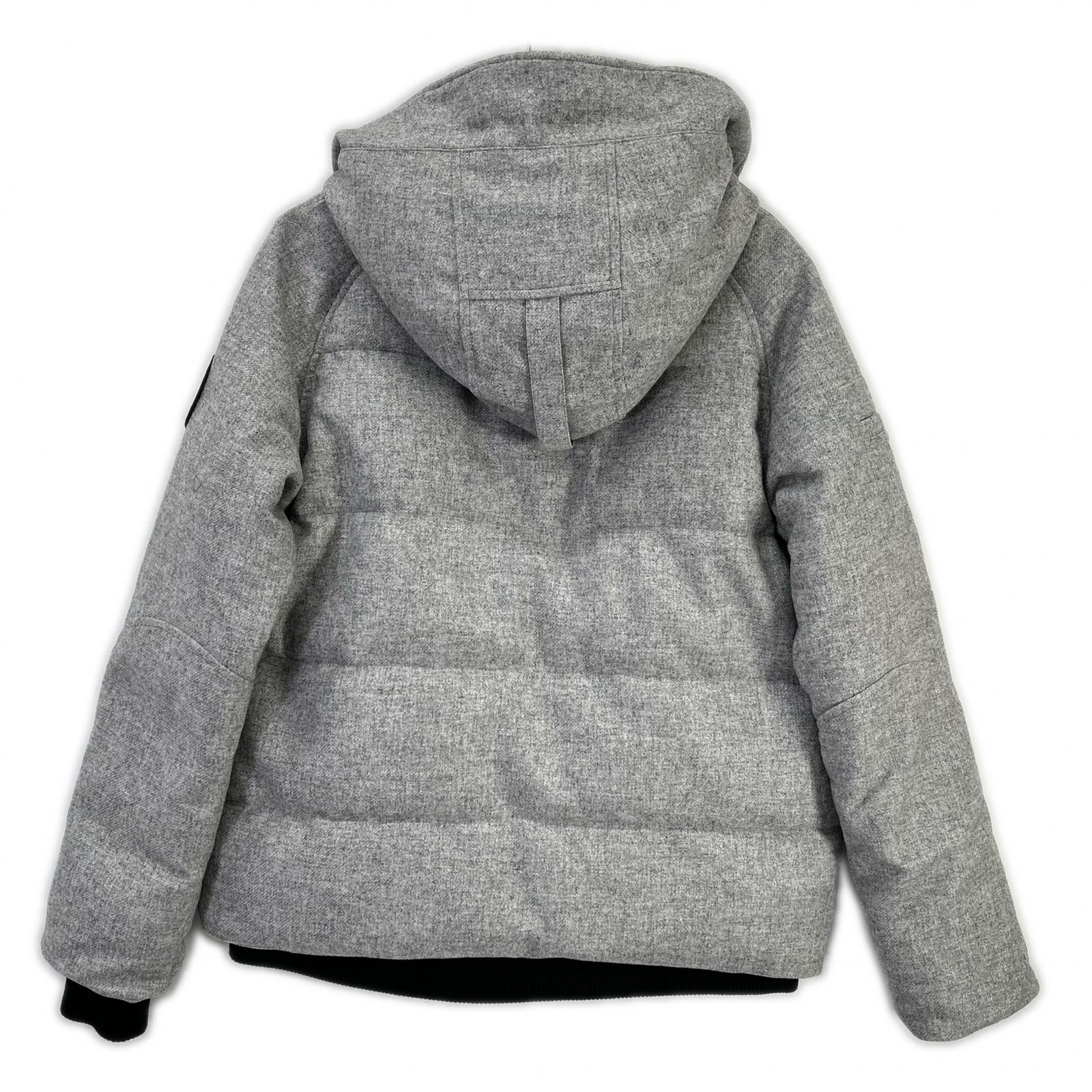 CANADA GOOSE カナダグース 3853WB3 ブラックレーベル グレー Everleigh Bomber Wool/エバーレー ボンバー ウール ダウンジャケット ジャケット