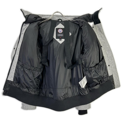 CANADA GOOSE カナダグース 3853WB3 ブラックレーベル グレー Everleigh Bomber Wool/エバーレー ボンバー ウール ダウンジャケット ジャケット