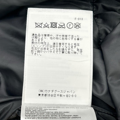 CANADA GOOSE カナダグース 3853WB3 ブラックレーベル グレー Everleigh Bomber Wool/エバーレー ボンバー ウール ダウンジャケット ジャケット