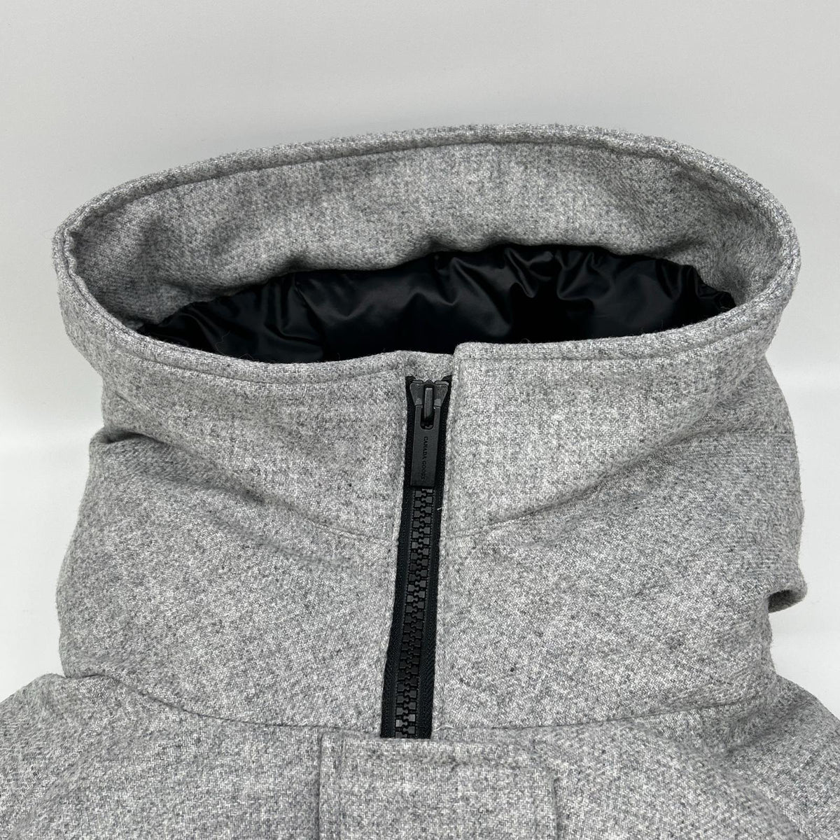 CANADA GOOSE カナダグース 3853WB3 ブラックレーベル グレー Everleigh Bomber Wool/エバーレー ボンバー ウール ダウンジャケット ジャケット