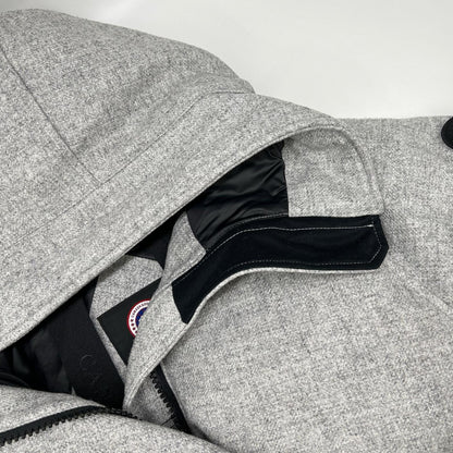 CANADA GOOSE カナダグース 3853WB3 ブラックレーベル グレー Everleigh Bomber Wool/エバーレー ボンバー ウール ダウンジャケット ジャケット