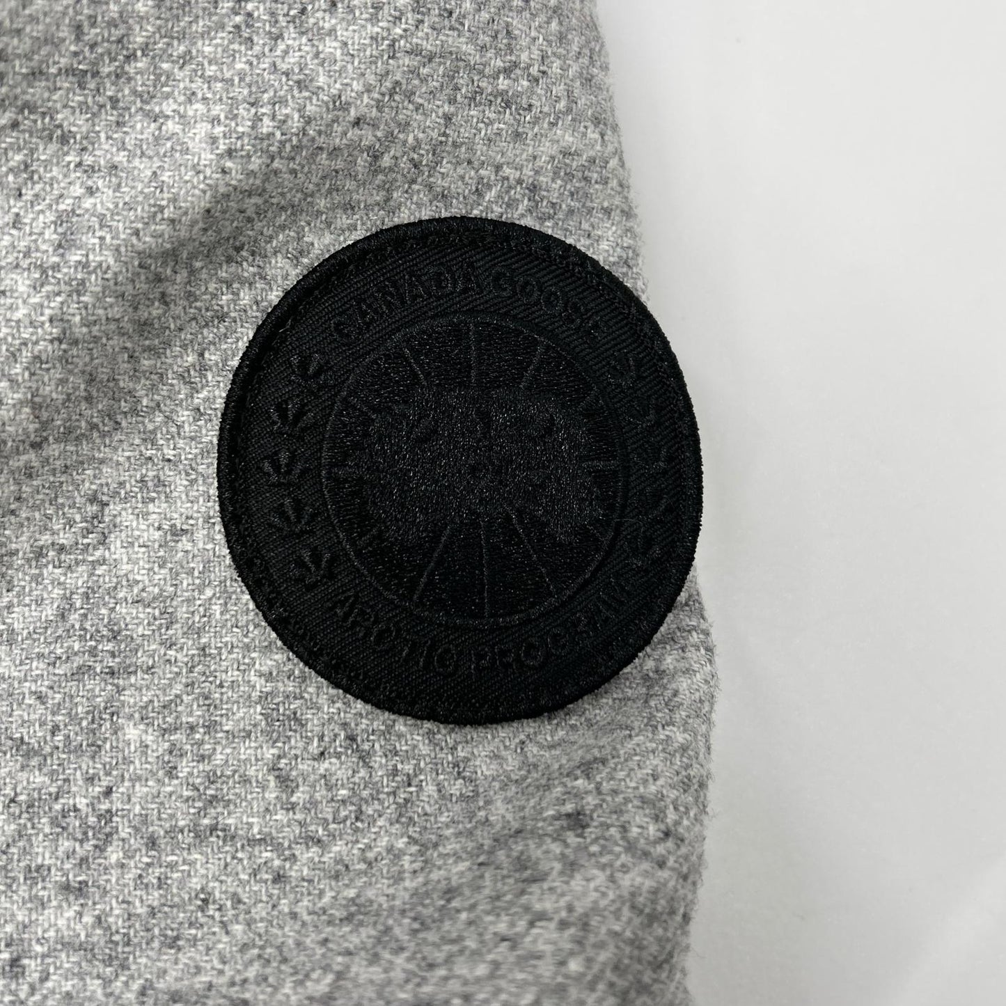 CANADA GOOSE カナダグース 3853WB3 ブラックレーベル グレー Everleigh Bomber Wool/エバーレー ボンバー ウール ダウンジャケット ジャケット