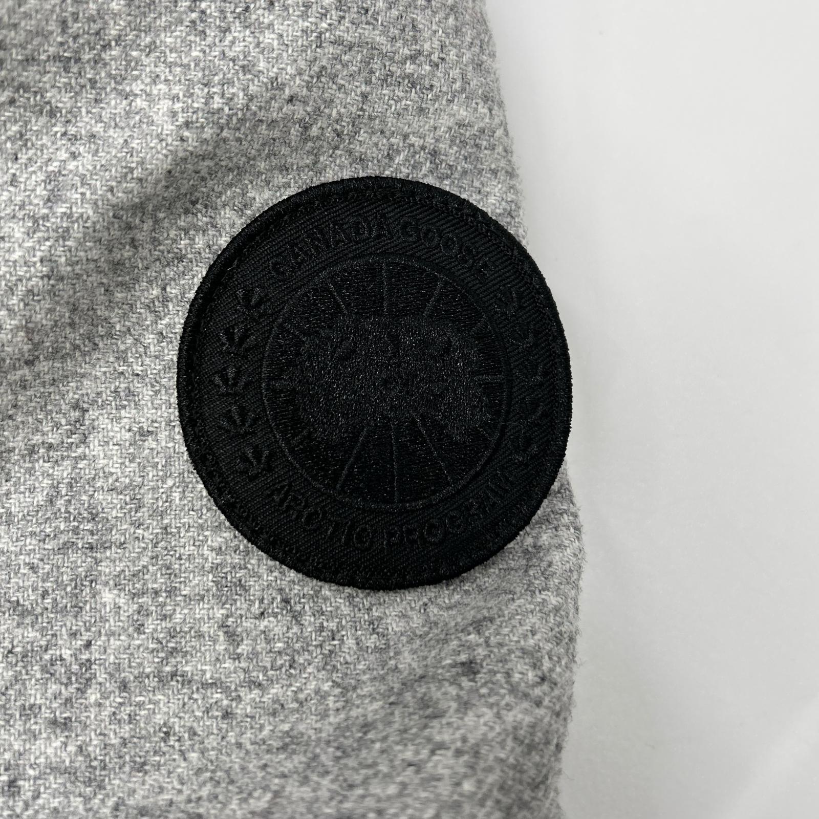 CANADA GOOSE カナダグース 3853WB3 ブラックレーベル グレー Everleigh Bomber Wool/エバーレー ボンバー ウール ダウンジャケット ジャケット