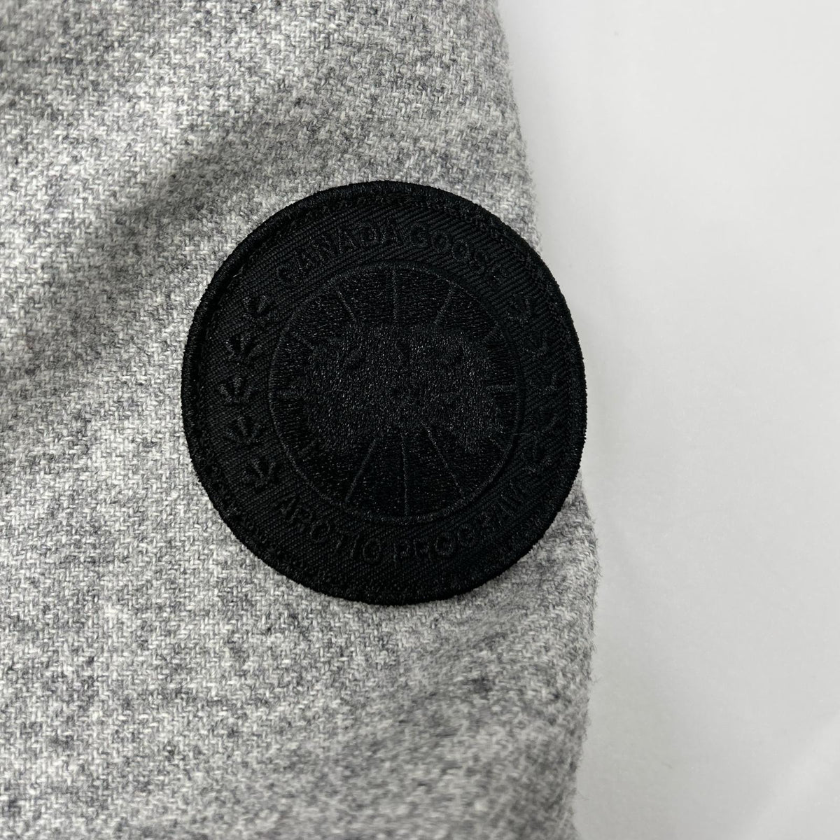 CANADA GOOSE カナダグース 3853WB3 ブラックレーベル グレー Everleigh Bomber Wool/エバーレー ボンバー ウール ダウンジャケット ジャケット