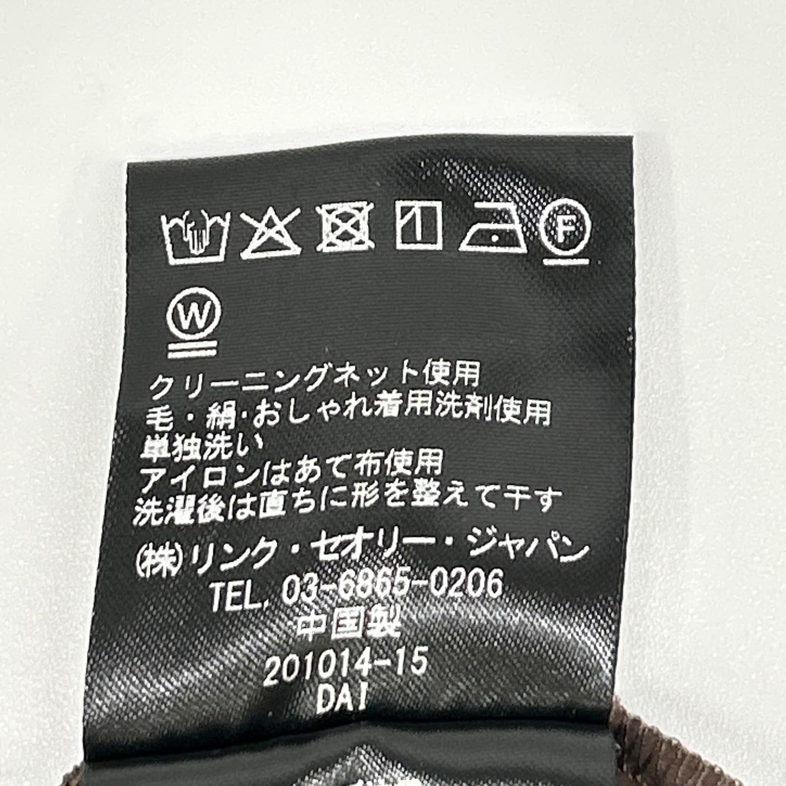 theory luxe セオリーリュクス 24AW ブラウン TECH POPLIN ERESSA 半袖ワンピース ワンピース