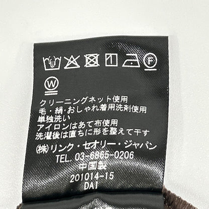 theory luxe セオリーリュクス 24AW ブラウン TECH POPLIN ERESSA 半袖ワンピース ワンピース