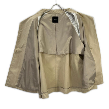 Spick&Span スピック＆スパン 26年製 ベージュ CO/PAスタンドカラーショートコート コート