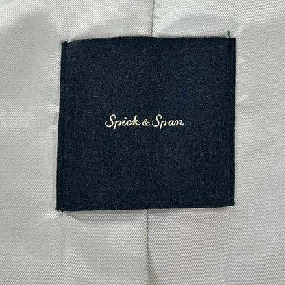 Spick&Span スピック＆スパン 26年製 ベージュ CO/PAスタンドカラーショートコート コート