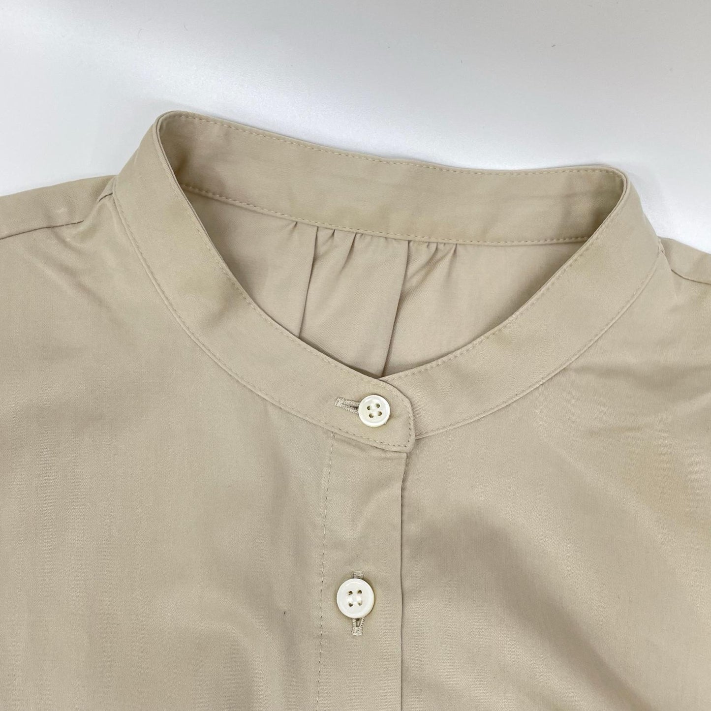 Spick&Span スピック＆スパン 24年製 ベージュ ギャザーボリュームワンピース ワンピース