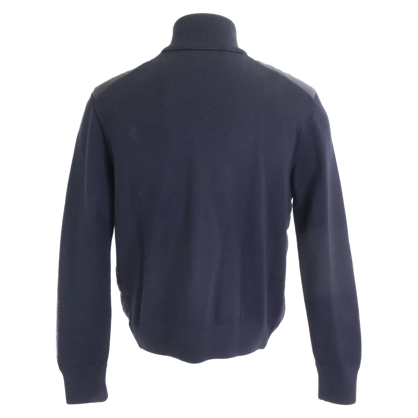 MONCLER モンクレール 【美品】E20919422350 MAGLIONE TRICOT CARDIGAN ロゴプリント ニット/ダウン切替 ジャケット ジャケット